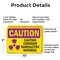 Signmission Radiation & Laser Sign, 7 in H x 10 in W, Plastic, Rectangle OS-2PACK-CR-P-710-L-10163 - alternate 5
